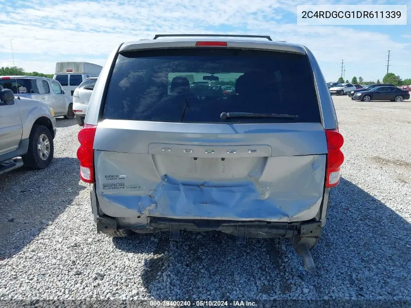 2C4RDGCG1DR611339 2013 Dodge Grand Caravan Sxt