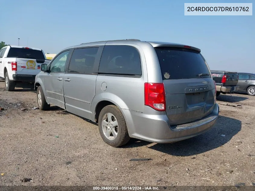 2C4RDGCG7DR610762 2013 Dodge Grand Caravan Sxt