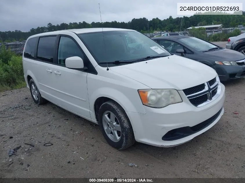 2C4RDGCG1DR522693 2013 Dodge Grand Caravan Sxt