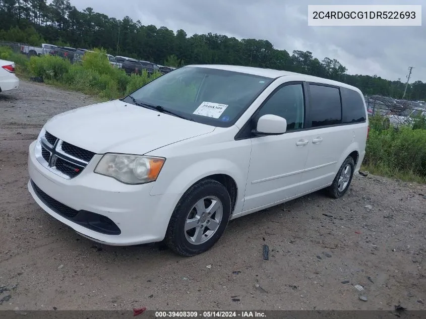 2C4RDGCG1DR522693 2013 Dodge Grand Caravan Sxt