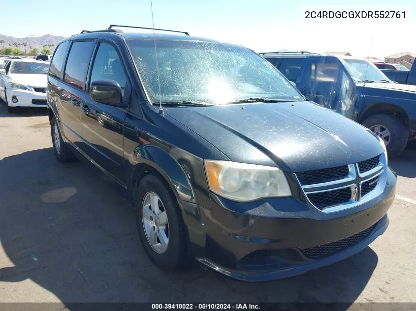 2C4RDGCGXDR552761 2013 Dodge Grand Caravan Sxt