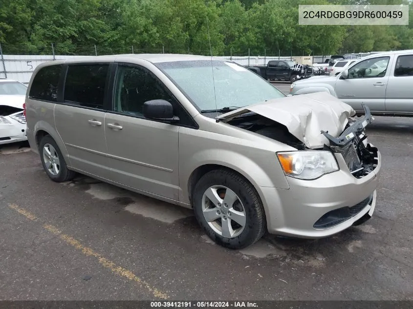 2C4RDGBG9DR600459 2013 Dodge Grand Caravan Se