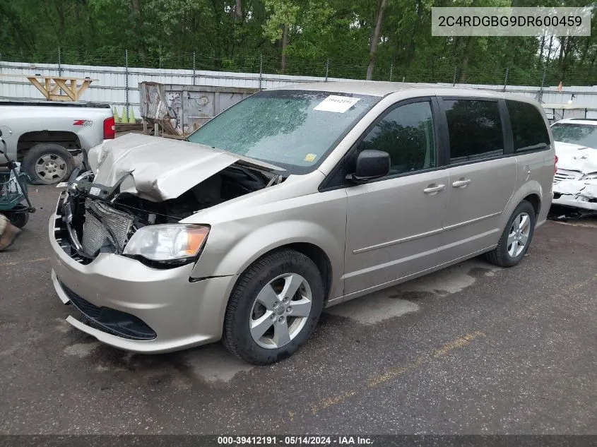 2C4RDGBG9DR600459 2013 Dodge Grand Caravan Se