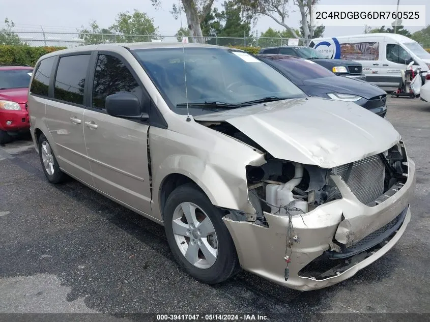 2C4RDGBG6DR760525 2013 Dodge Grand Caravan Se