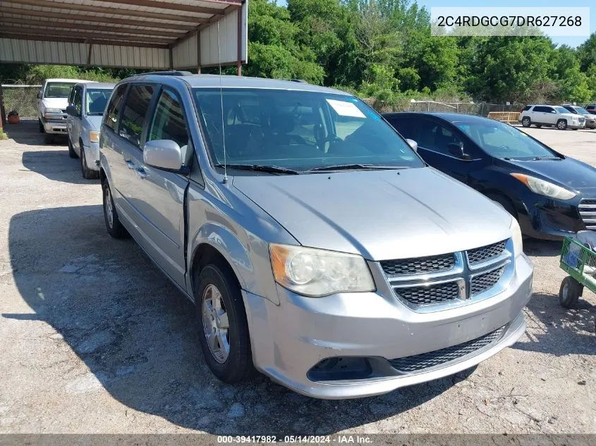 2013 Dodge Grand Caravan Sxt VIN: 2C4RDGCG7DR627268 Lot: 39417982