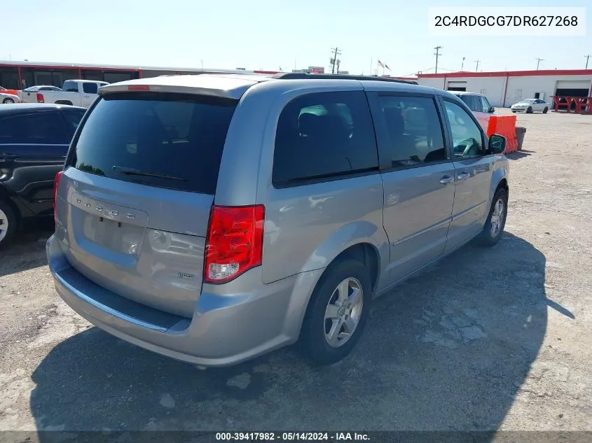 2C4RDGCG7DR627268 2013 Dodge Grand Caravan Sxt