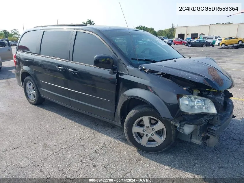 2C4RDGCG5DR553364 2013 Dodge Grand Caravan Sxt