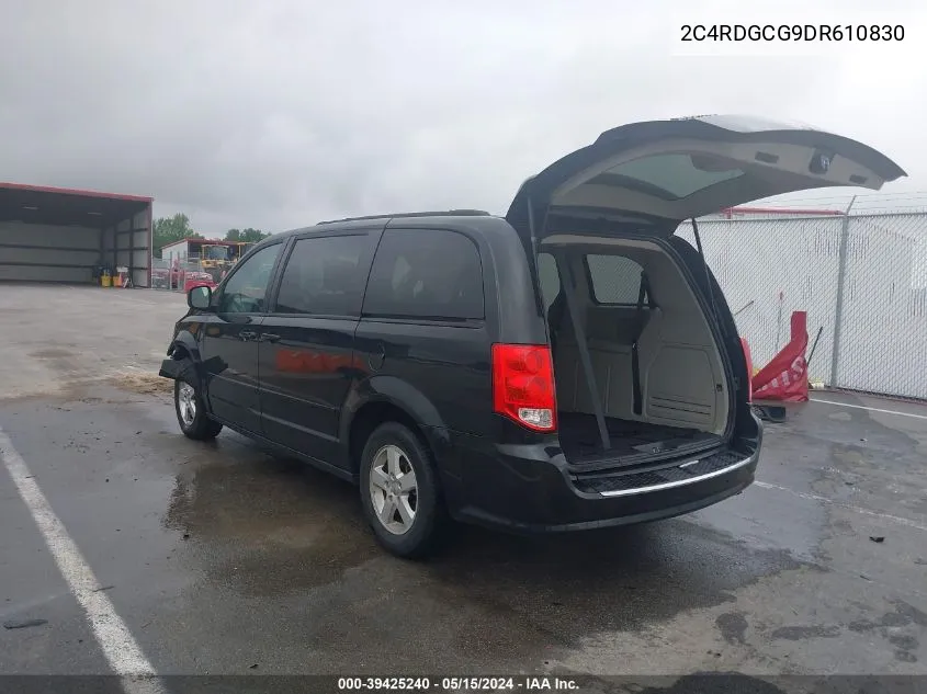 2C4RDGCG9DR610830 2013 Dodge Grand Caravan Sxt