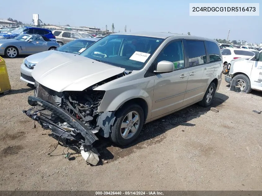 2013 Dodge Grand Caravan Sxt VIN: 2C4RDGCG1DR516473 Lot: 39426440