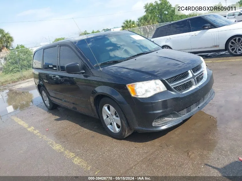 2013 Dodge Grand Caravan Se VIN: 2C4RDGBGXDR609011 Lot: 39428770