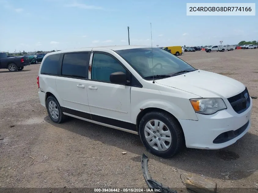 2C4RDGBG8DR774166 2013 Dodge Grand Caravan Se