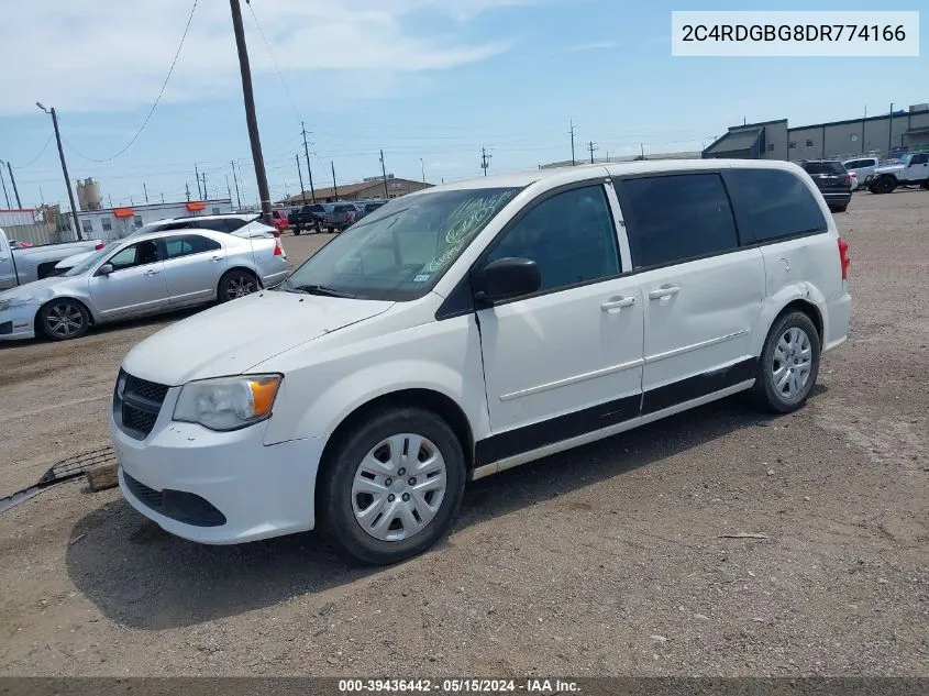 2C4RDGBG8DR774166 2013 Dodge Grand Caravan Se