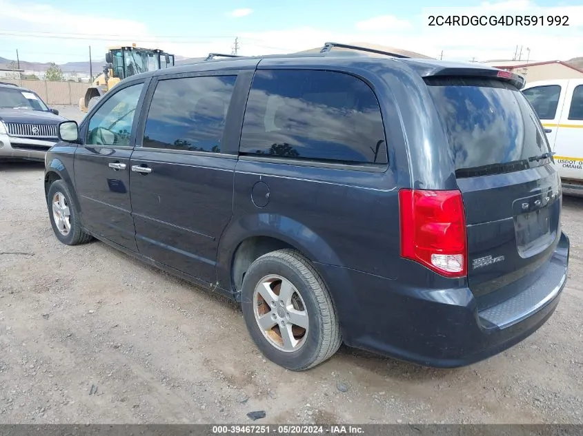 2C4RDGCG4DR591992 2013 Dodge Grand Caravan Sxt