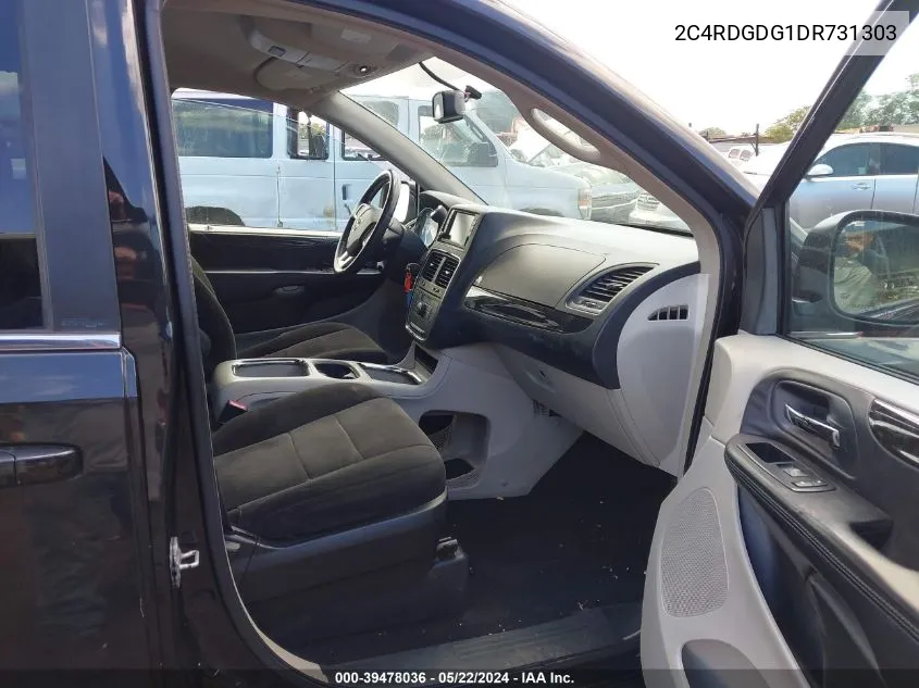 2C4RDGDG1DR731303 2013 Dodge Grand Caravan Crew