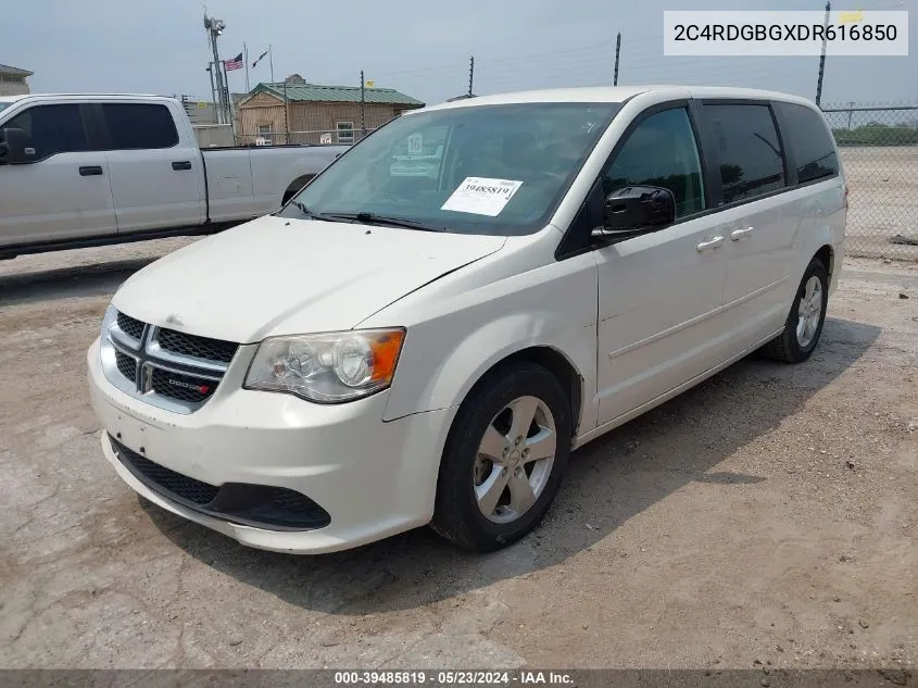 2C4RDGBGXDR616850 2013 Dodge Grand Caravan Se