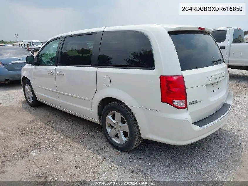 2C4RDGBGXDR616850 2013 Dodge Grand Caravan Se