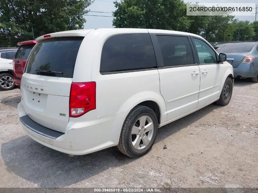 2C4RDGBGXDR616850 2013 Dodge Grand Caravan Se