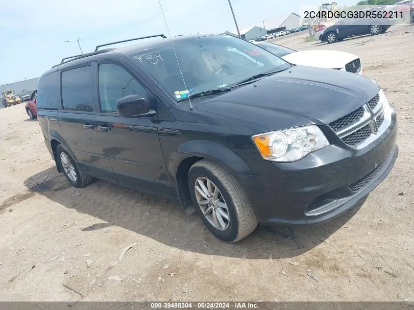 2C4RDGCG3DR562211 2013 Dodge Grand Caravan Sxt