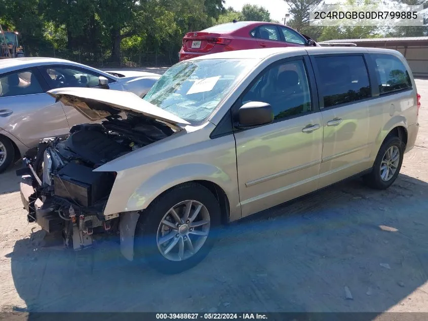 2013 Dodge Grand Caravan American Value Pkg VIN: 2C4RDGBG0DR799885 Lot: 39488627