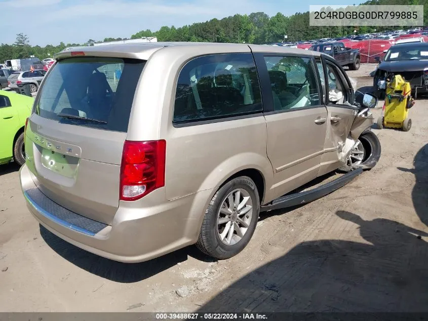 2013 Dodge Grand Caravan American Value Pkg VIN: 2C4RDGBG0DR799885 Lot: 39488627