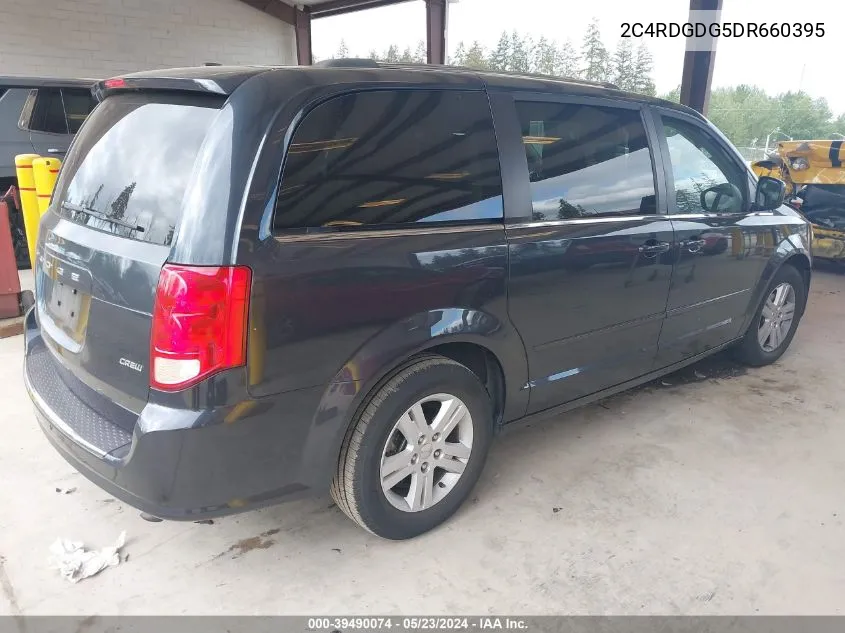 2013 Dodge Grand Caravan Crew VIN: 2C4RDGDG5DR660395 Lot: 39490074