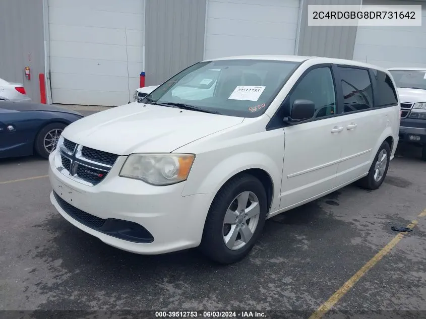 2013 Dodge Grand Caravan Se VIN: 2C4RDGBG8DR731642 Lot: 39512753