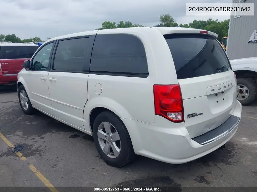 2013 Dodge Grand Caravan Se VIN: 2C4RDGBG8DR731642 Lot: 39512753