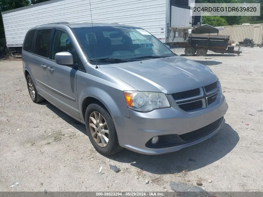 2013 Dodge Grand Caravan R/T VIN: 2C4RDGEG1DR639820 Lot: 39523294