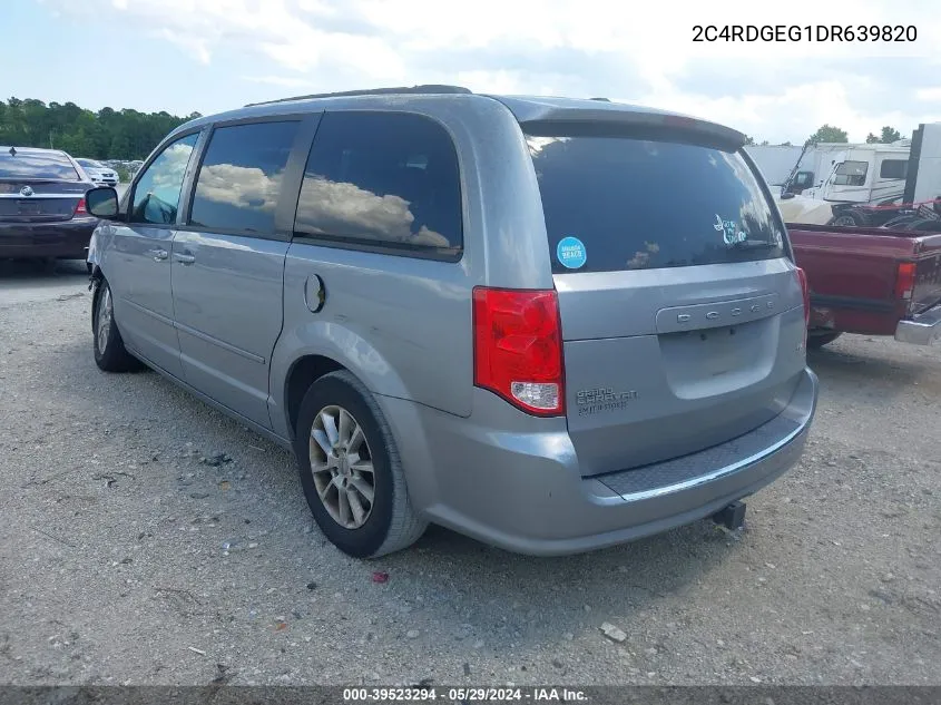 2013 Dodge Grand Caravan R/T VIN: 2C4RDGEG1DR639820 Lot: 39523294