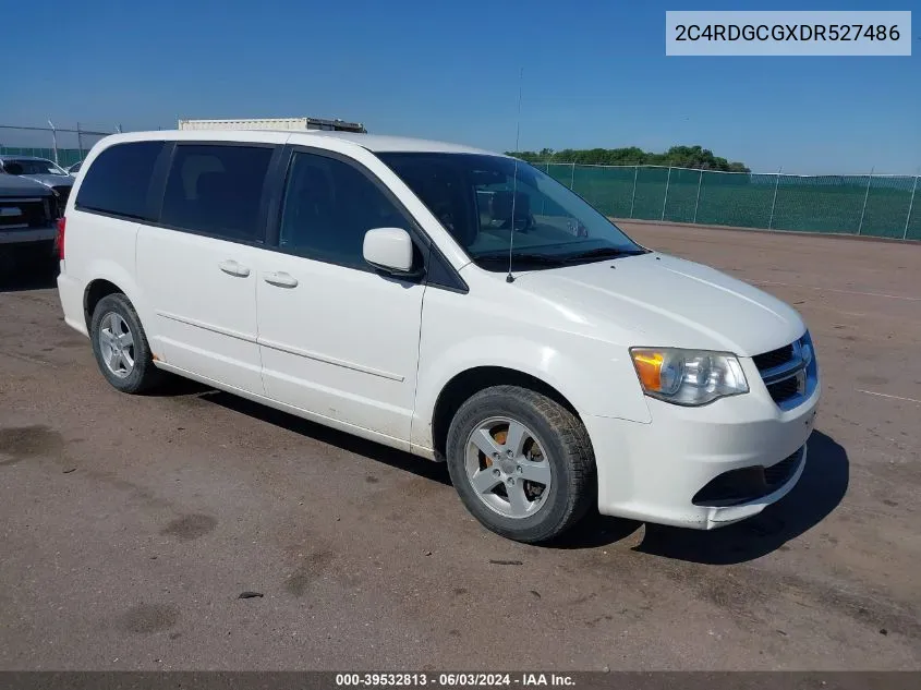 2C4RDGCGXDR527486 2013 Dodge Grand Caravan Sxt