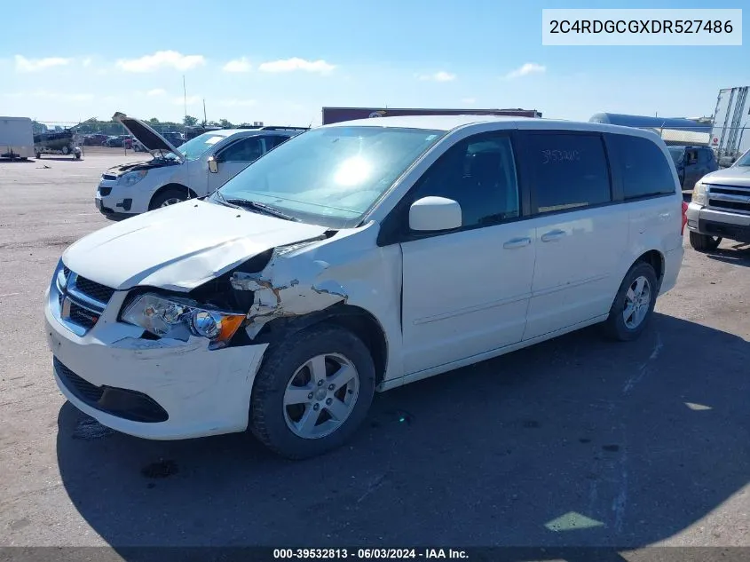 2C4RDGCGXDR527486 2013 Dodge Grand Caravan Sxt