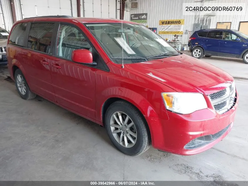 2013 Dodge Grand Caravan Sxt VIN: 2C4RDGCG9DR60769 Lot: 39542966