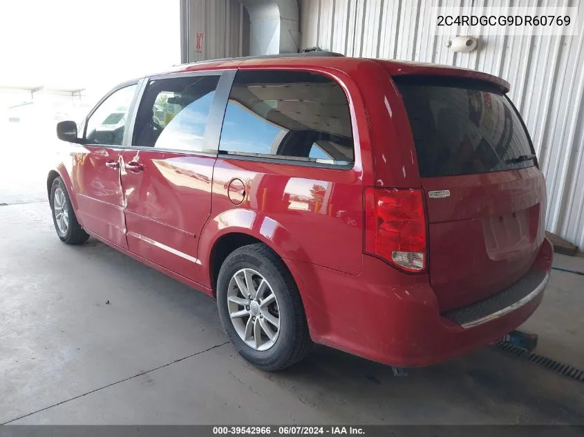 2013 Dodge Grand Caravan Sxt VIN: 2C4RDGCG9DR60769 Lot: 39542966