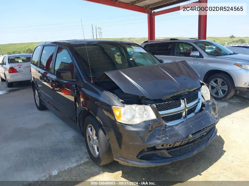 2C4RDGCG2DR524565 2013 Dodge Grand Caravan Sxt