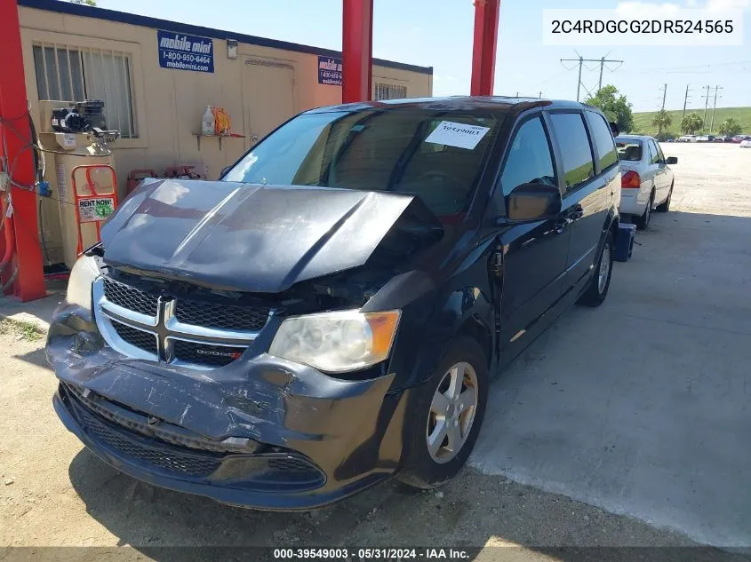 2C4RDGCG2DR524565 2013 Dodge Grand Caravan Sxt