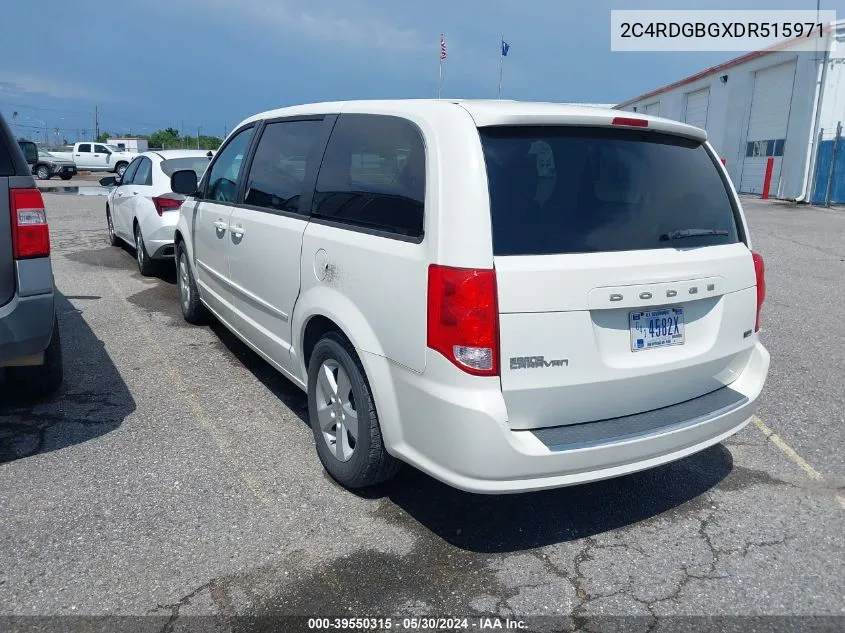 2C4RDGBGXDR515971 2013 Dodge Grand Caravan Se