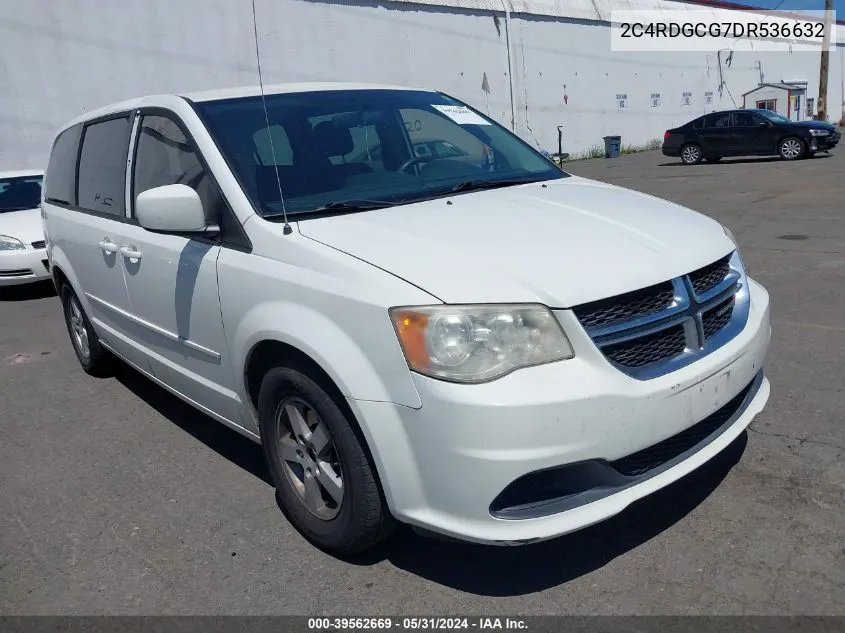 2C4RDGCG7DR536632 2013 Dodge Grand Caravan Sxt