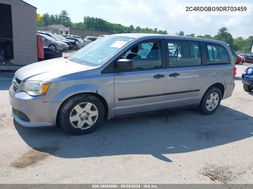 2013 Dodge Grand Caravan American Value Pkg VIN: 2C4RDGBG9DR703459 Lot: 39565560