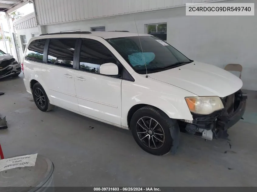 2C4RDGCG9DR549740 2013 Dodge Grand Caravan Sxt