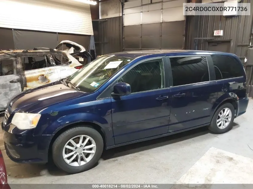 2C4RDGCGXDR771736 2013 Dodge Grand Caravan Sxt