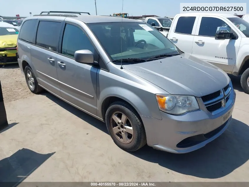 2013 Dodge Grand Caravan Sxt VIN: 2C4RDGCG7DR627500 Lot: 40155570