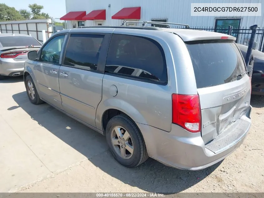 2013 Dodge Grand Caravan Sxt VIN: 2C4RDGCG7DR627500 Lot: 40155570