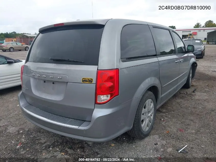 2C4RDGBG7DR810090 2013 Dodge Grand Caravan Se