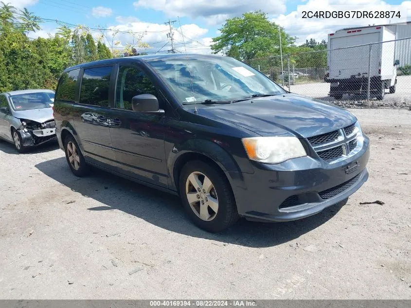 2013 Dodge Grand Caravan Se VIN: 2C4RDGBG7DR628874 Lot: 40169394