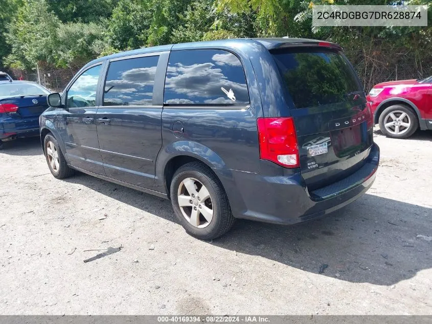 2013 Dodge Grand Caravan Se VIN: 2C4RDGBG7DR628874 Lot: 40169394