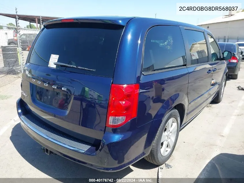 2C4RDGBG8DR568037 2013 Dodge Grand Caravan Se