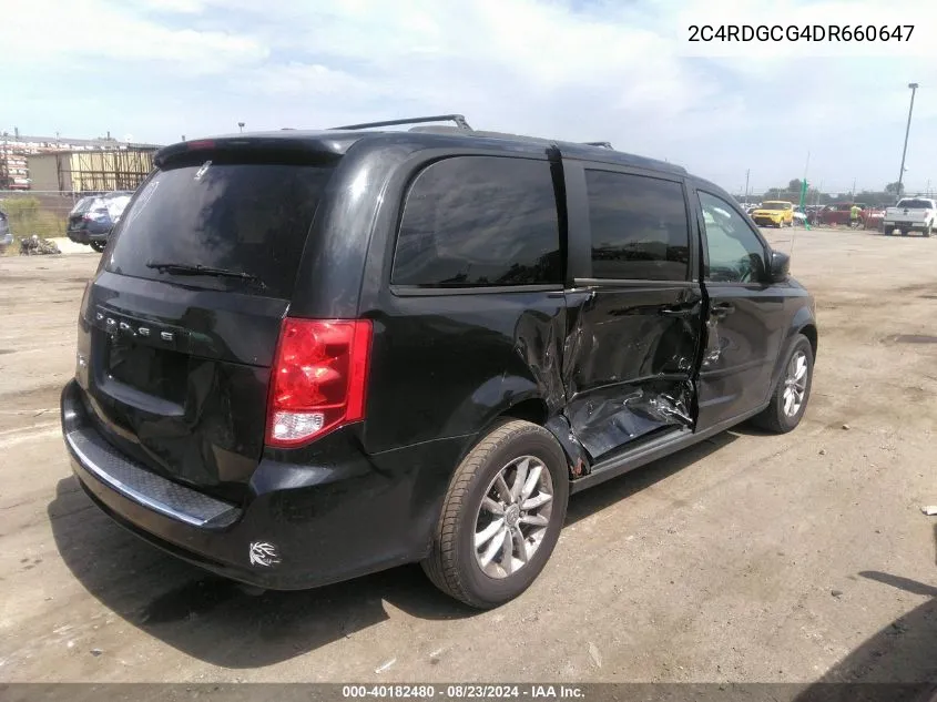 2C4RDGCG4DR660647 2013 Dodge Grand Caravan Sxt