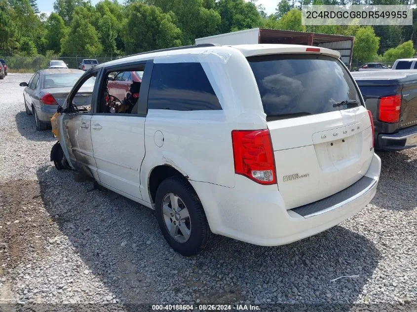 2C4RDGCG8DR549955 2013 Dodge Grand Caravan Sxt