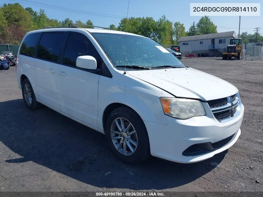 2013 Dodge Grand Caravan Sxt VIN: 2C4RDGCG9DR814110 Lot: 40195780