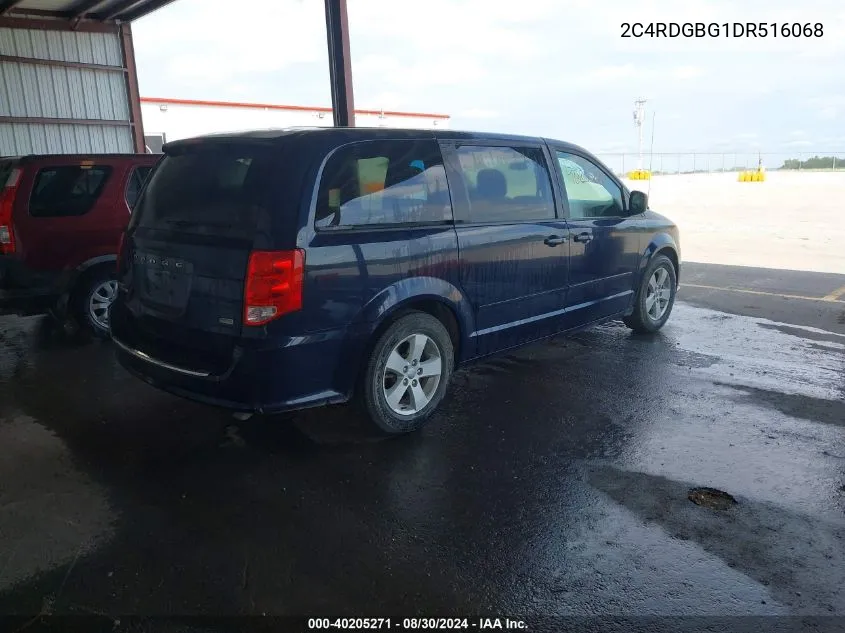 2013 Dodge Grand Caravan Se VIN: 2C4RDGBG1DR516068 Lot: 40205271